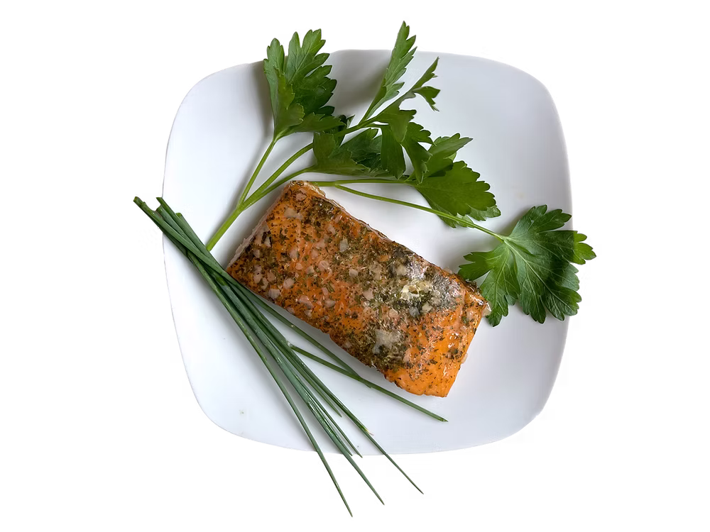 Hot Smoked Salmon Fillet Parsley & Onion - Image 3