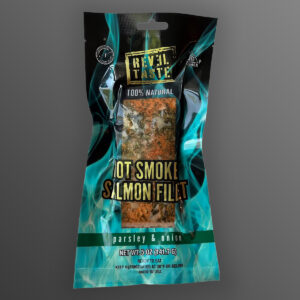 Hot Smoked Salmon Fillet Parsley & Onion